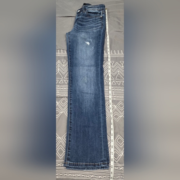 Judy Blue Midrise Straight Fit Jeans Size 27 - Picture 2 of 7
